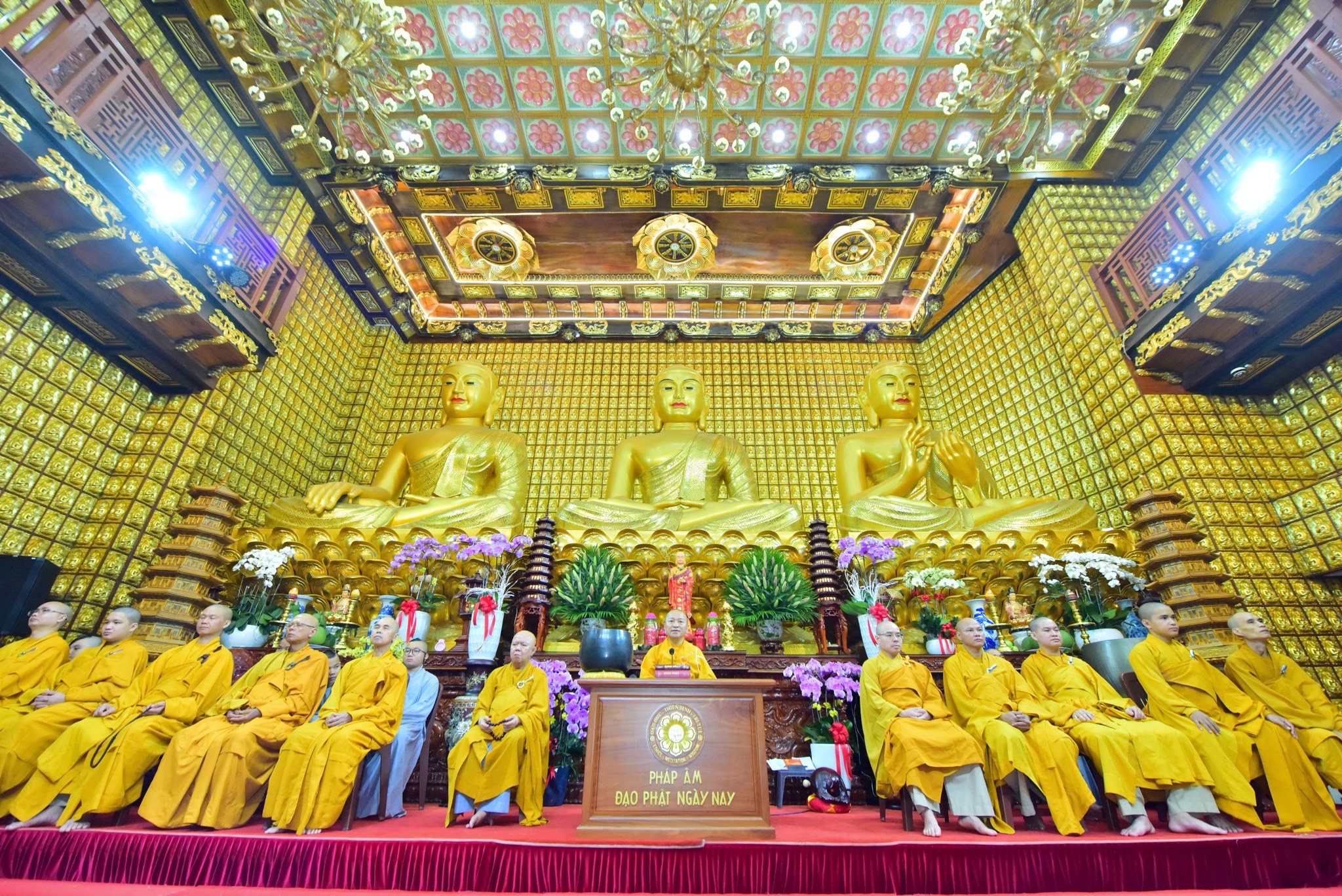 Chùa Giác Ngộ khai kinh Vu lan Báo hiếu
