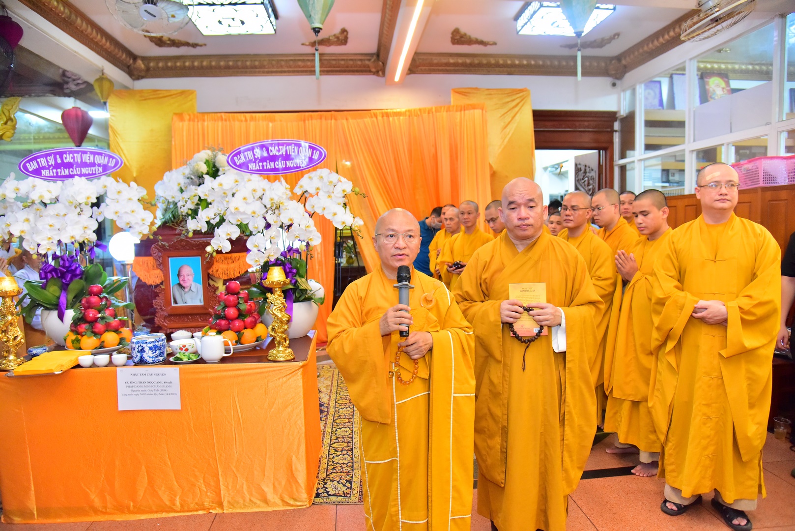 Lễ nhập quan cụ ông Trần Ngọc Anh - thân sinh TT. Thích Nhật Từ