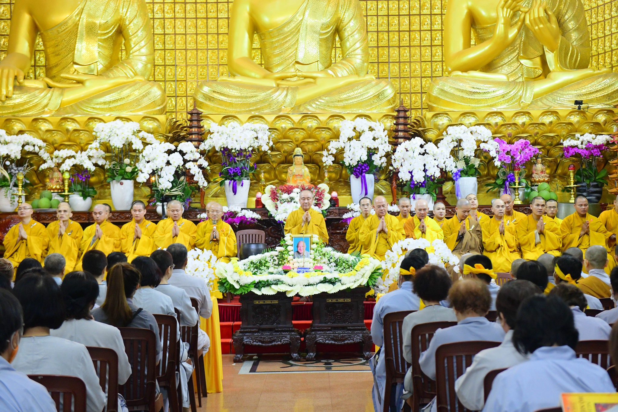 Lễ tưởng niệm cụ ông Trần Ngọc Anh, thân sinh TT. Thích Nhật Từ