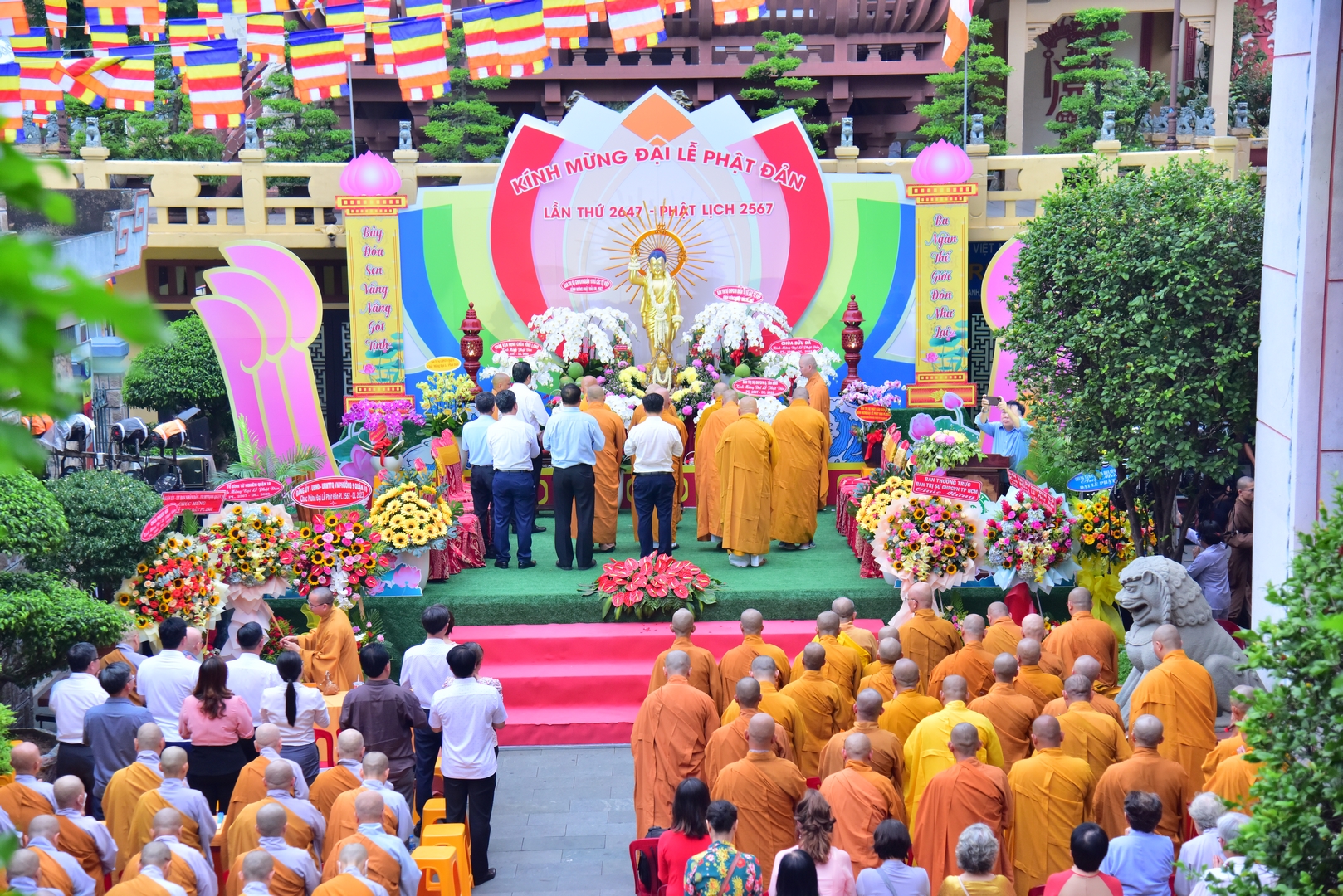 Đại lễ Phật đản tại chùa Ấn Quang, Quận 10
