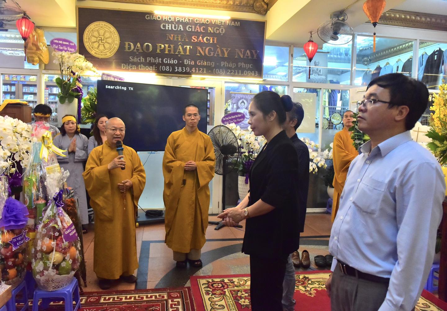 Ban Tôn giáo Chính phủ viếng tang cụ ông Trần Ngọc Anh, thân sinh TT. Thích Nhật Từ