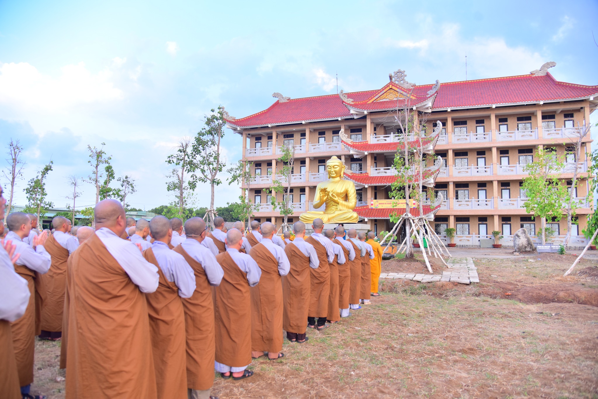Chùa Quan Âm Đông Hải (Sóc Trăng) - nơi diễn ra khóa tu Xuất gia gieo duyên lần 4