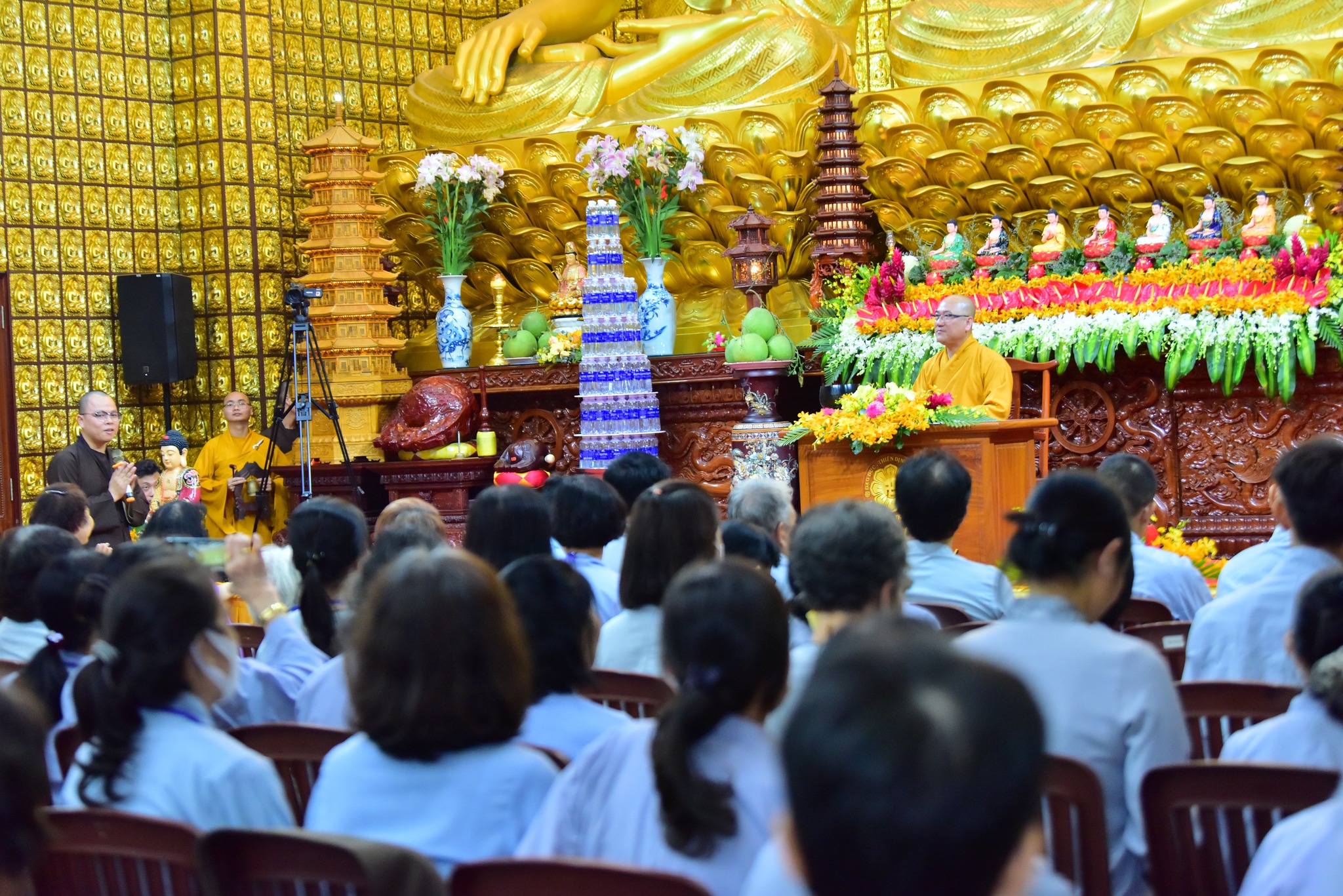 Gieo hạt giống yên vui với khóa tu Ngày An Lạc chùa Giác Ngộ